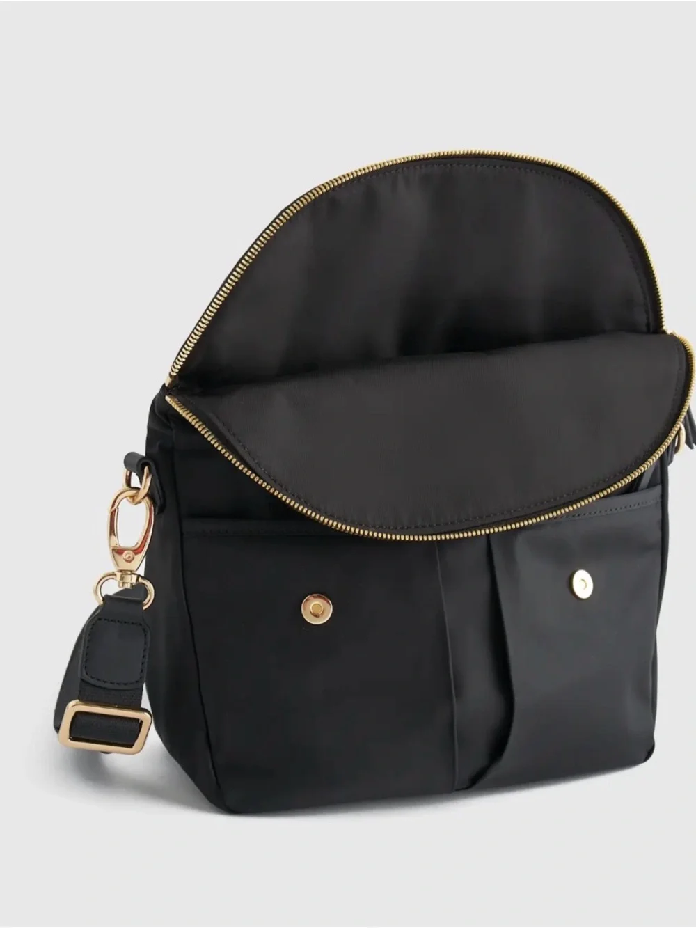 Quince Revive Nylon Foldover Crossbody